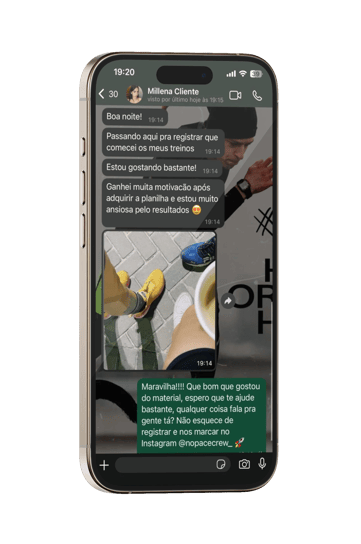 Depoimento Milena Cliente